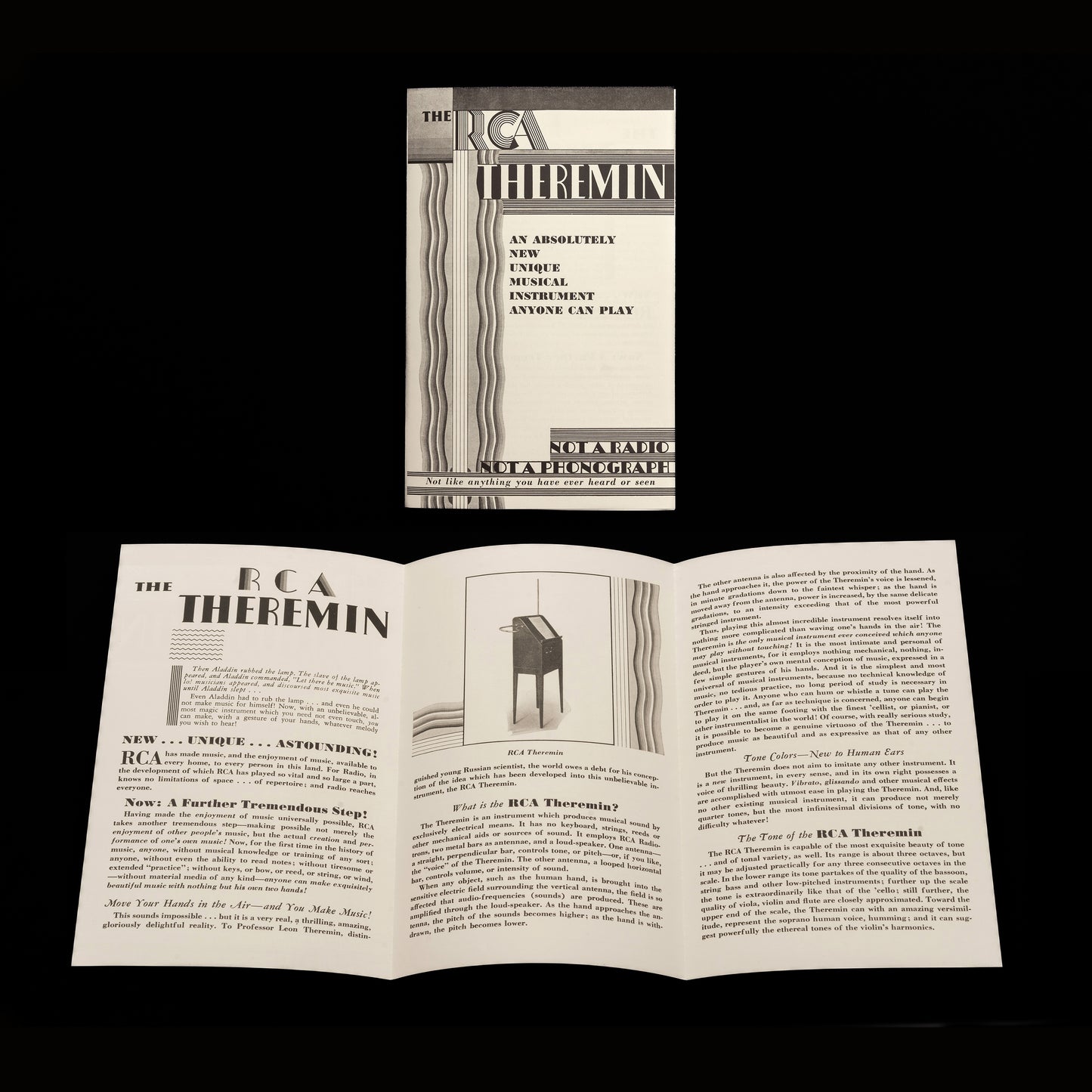 RCA Theremin Sales Brochure