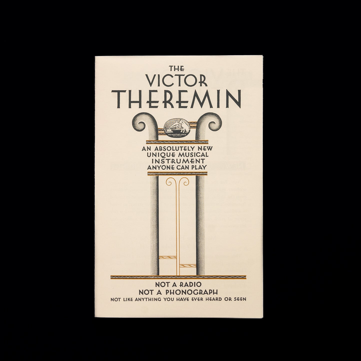Victor Theremin Sales Brochure