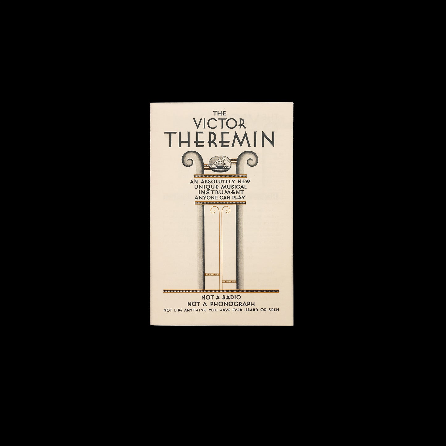 Victor Theremin Sales Brochure
