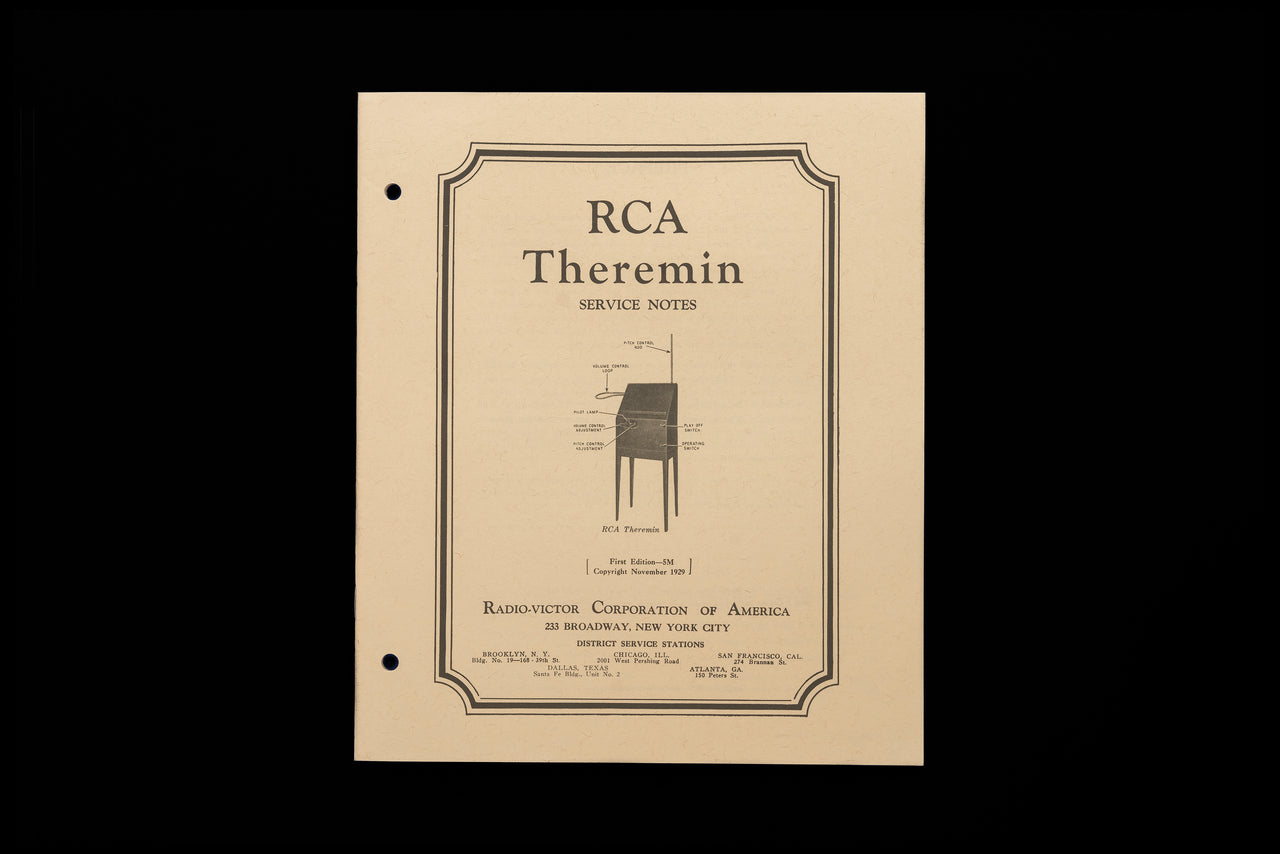 RCA Theremin Service Notes
